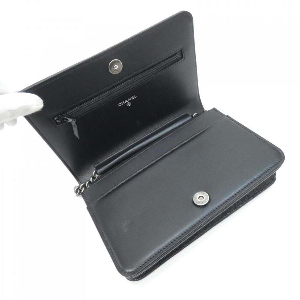 CHANEL Authentic Black Wallet - Picture 6 of 10